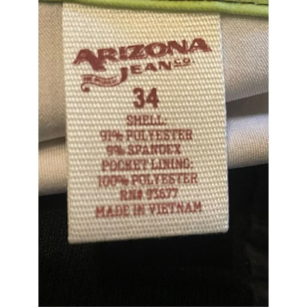 NWT Men’s Arizona Jeans Co. Board Shorts Brown Size 34